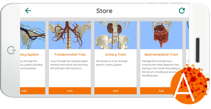 Anatomyou VR Store Systems